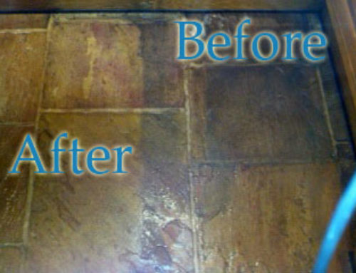 Sandstone Tiles Cleaning Garstang