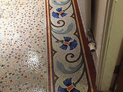Cleaning Victorian Mosaic Floors